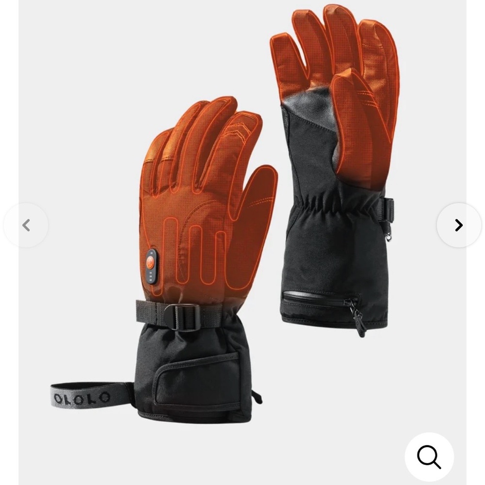 New in bag Ororo unisex heated gloves with all accessories - size S